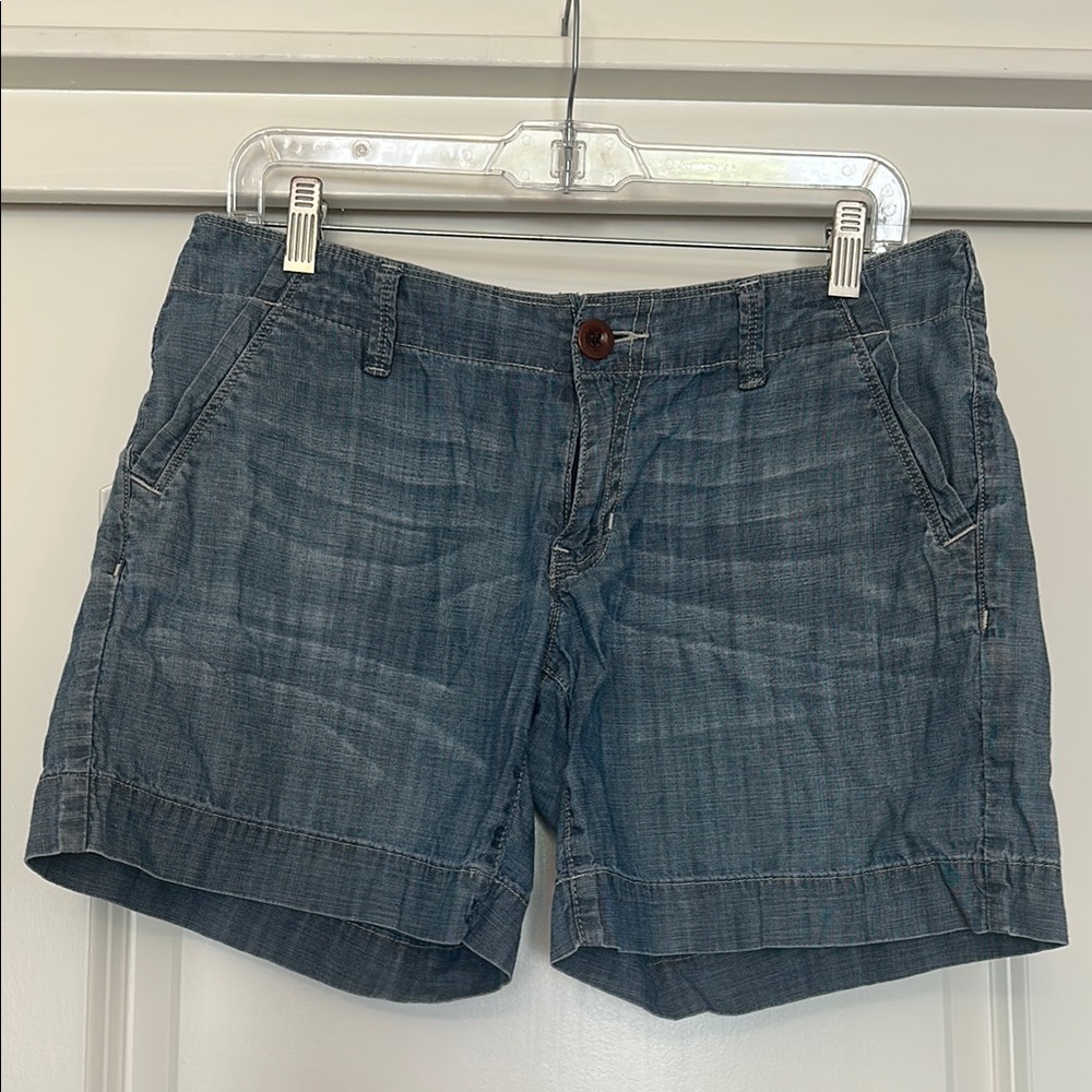 Lightweight Denim Shorts